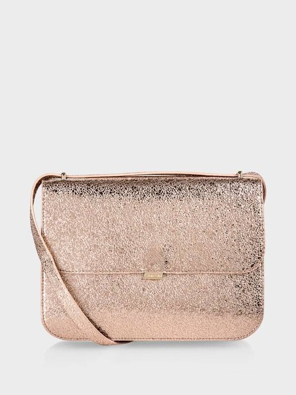 Marc Cain Schultertasche im Metallic-Look