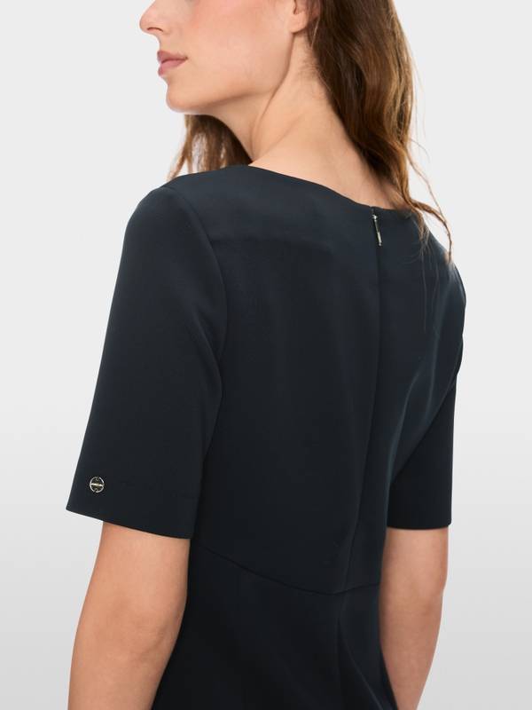 Marc Cain Scuba-Kleid Mit Wickeleffekt