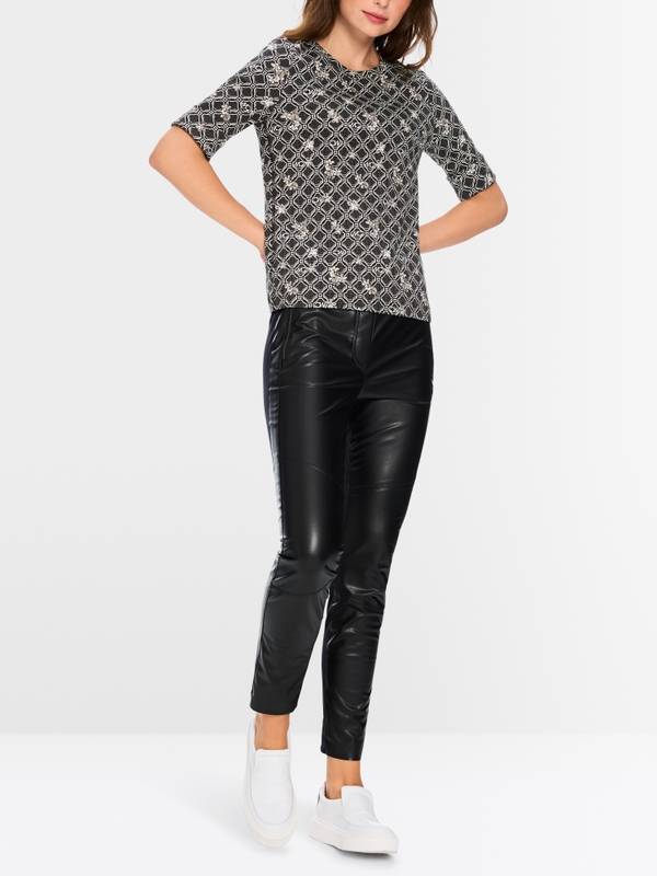 Marc Cain Shirt Aus Baumwollstretch