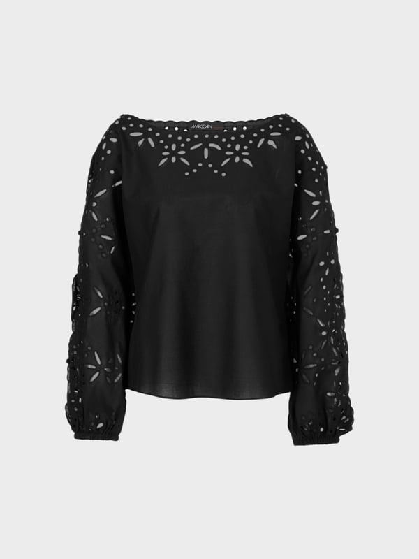 Marc Cain Spitzenbluse In A-Shape