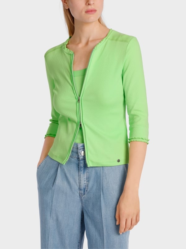 Marc Cain Sportive Jacke Mit Rüschendetail