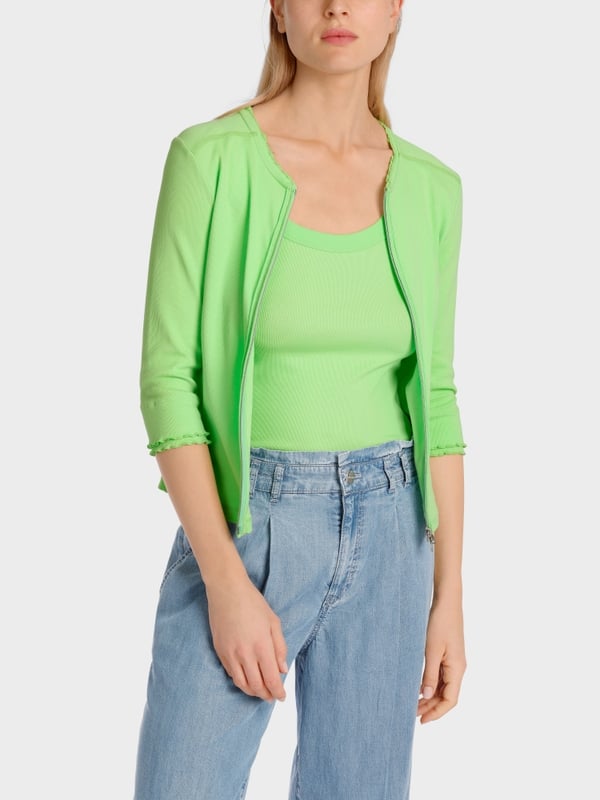 Marc Cain Sportive Jacke Mit Rüschendetail