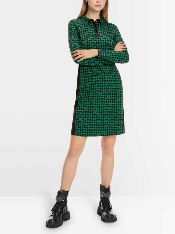 Marc Cain Sportives Hahnentritt-Kleid