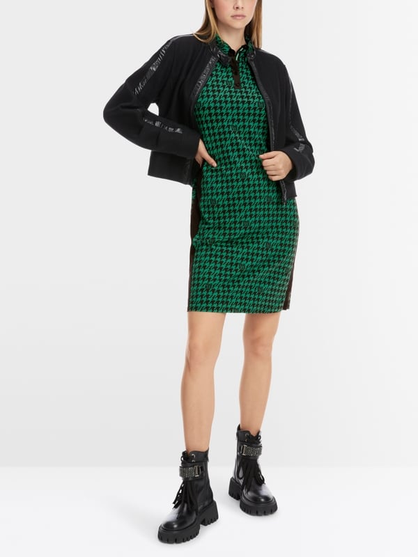 Marc Cain Sportives Hahnentritt-Kleid