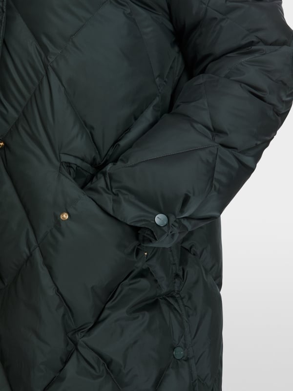 Marc Cain Steppmantel Mit Floralem Muster