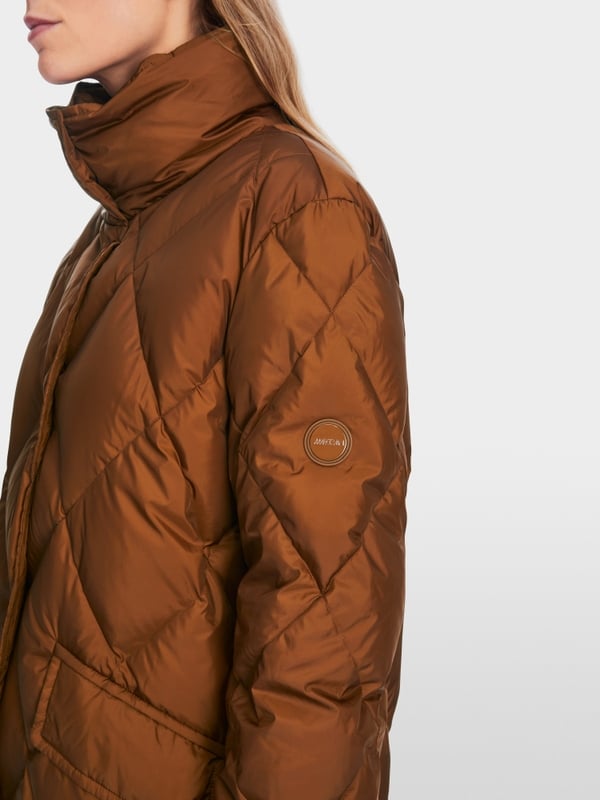 Marc Cain Steppmantel Mit Floralem Muster