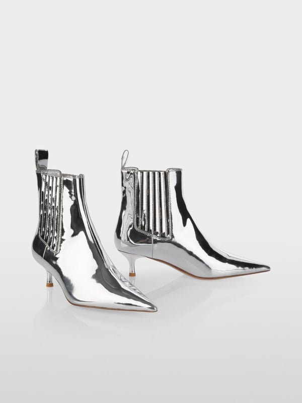 Marc Cain Stiefelette im Mirror-Material
