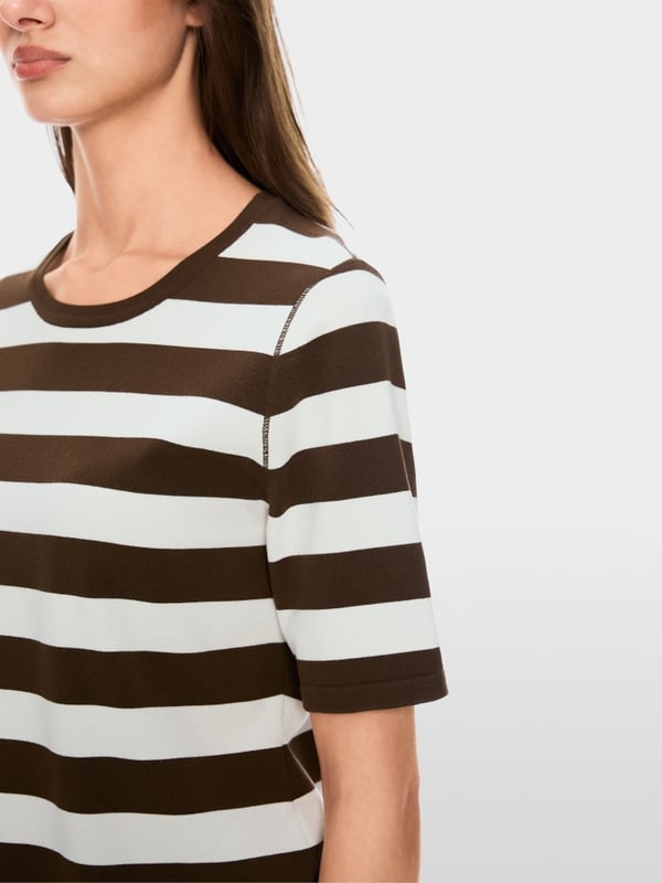 Marc Cain Streifen-Cardigan Knitted In Germany