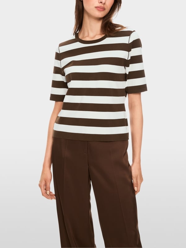 Marc Cain Streifen-Cardigan Knitted In Germany