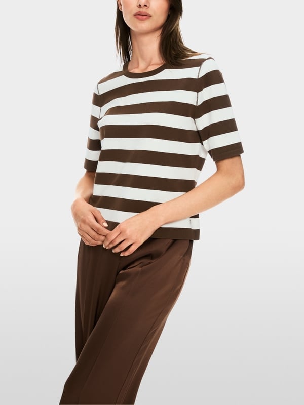 Marc Cain Streifen-Cardigan Knitted In Germany