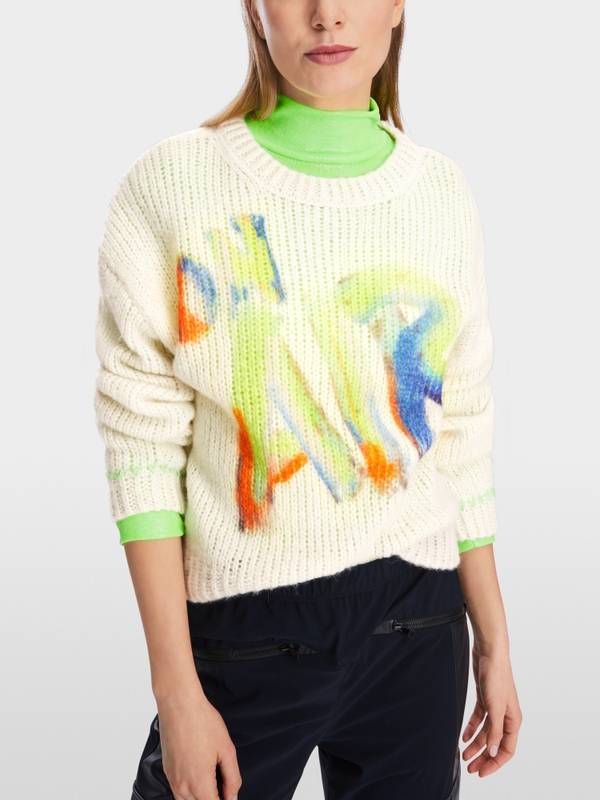 Marc Cain Strick-Sweater "Rethink Together"