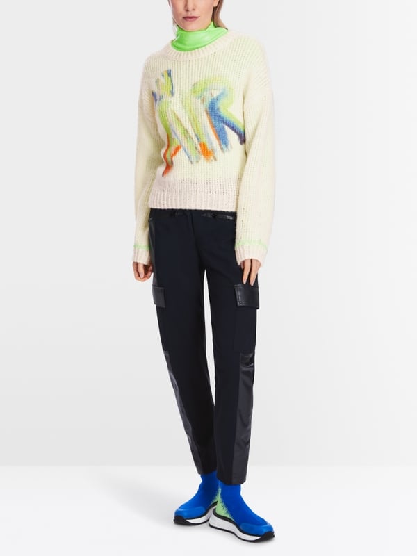 Marc Cain Strick-Sweater "Rethink Together"