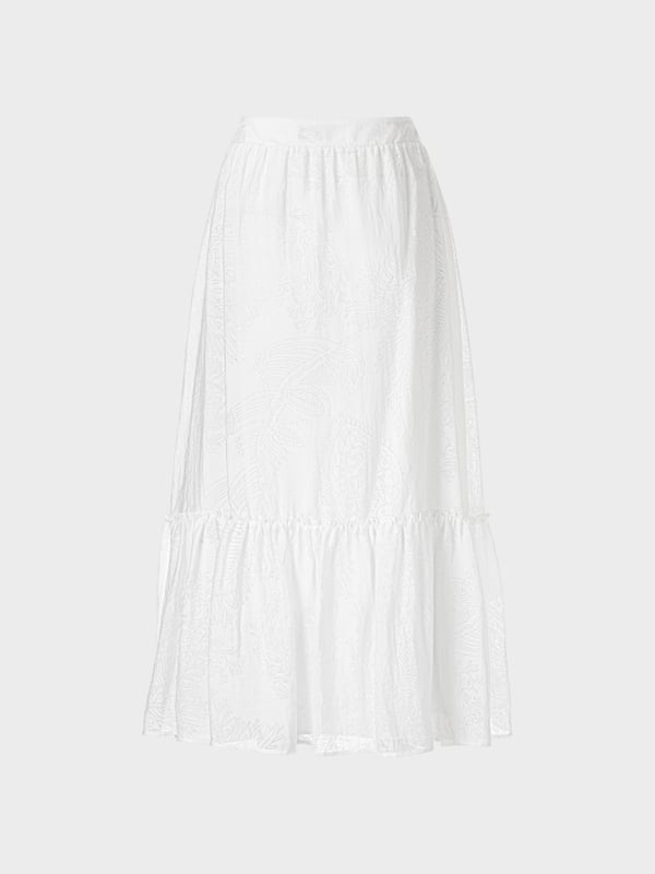 Marc Cain Stufenrock Mit Ausbrenner-Dessin