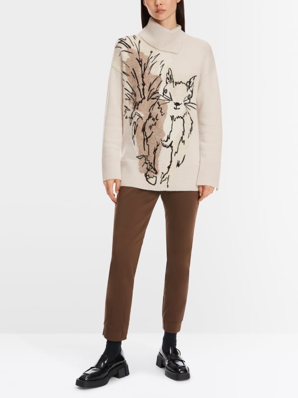 Marc Cain Sweater aus 100 % Wolle