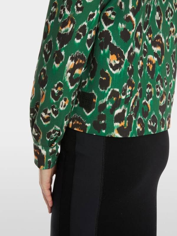 Marc Cain Sweater Im Greo-Print Auf Scuba-Jersey
