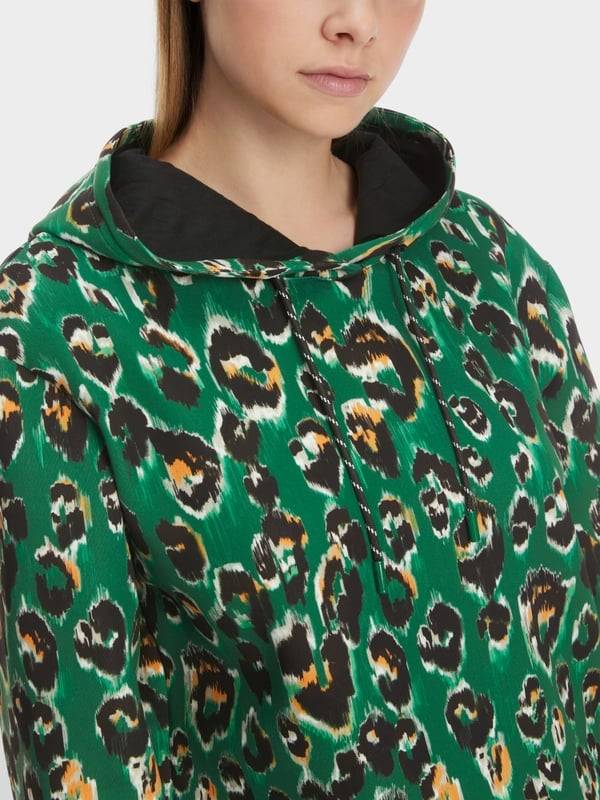 Marc Cain Sweater Im Greo-Print Auf Scuba-Jersey