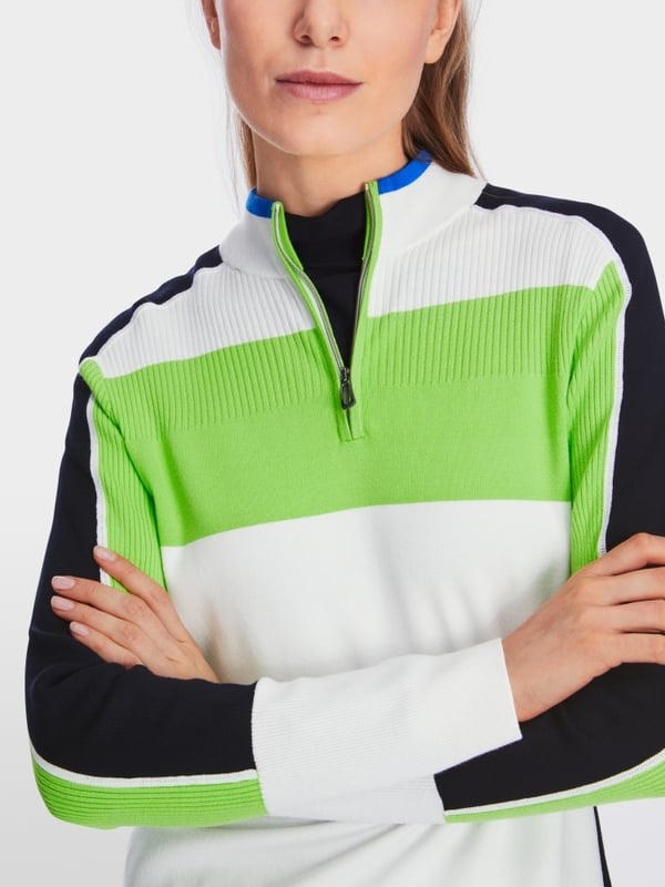 Marc Cain Sweater Mit Colorblocking