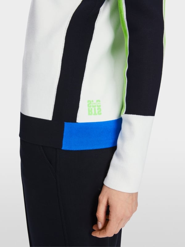 Marc Cain Sweater Mit Colorblocking