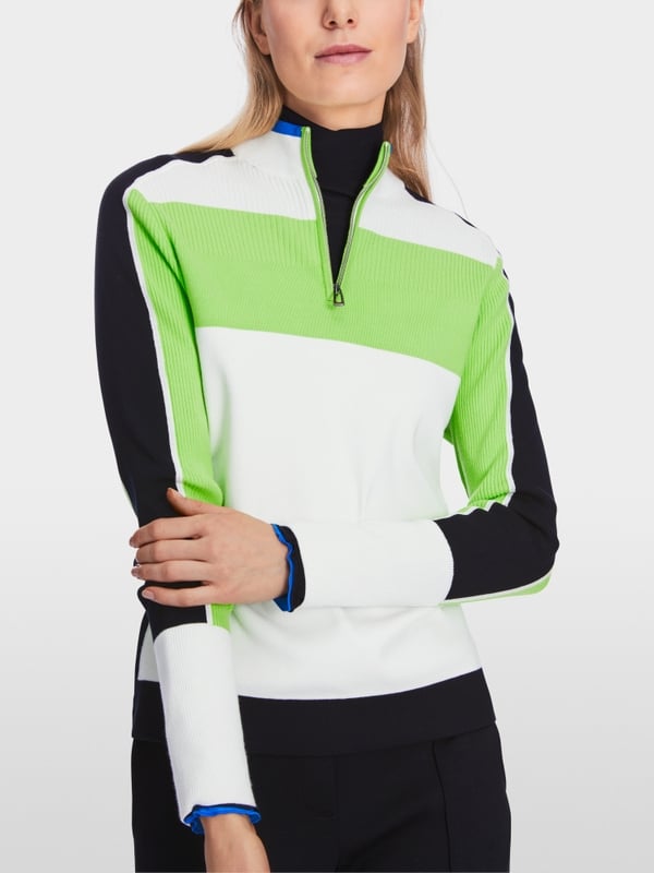 Marc Cain Sweater Mit Colorblocking