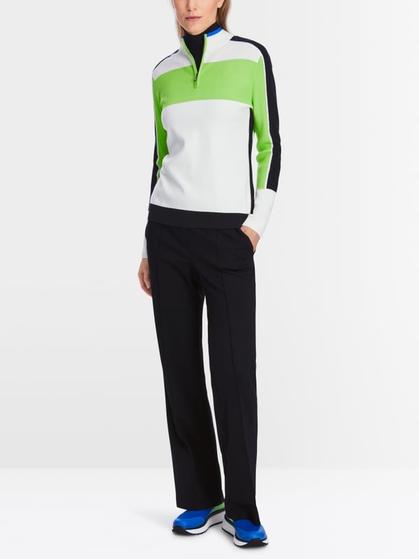 Marc Cain Sweater mit Colorblocking