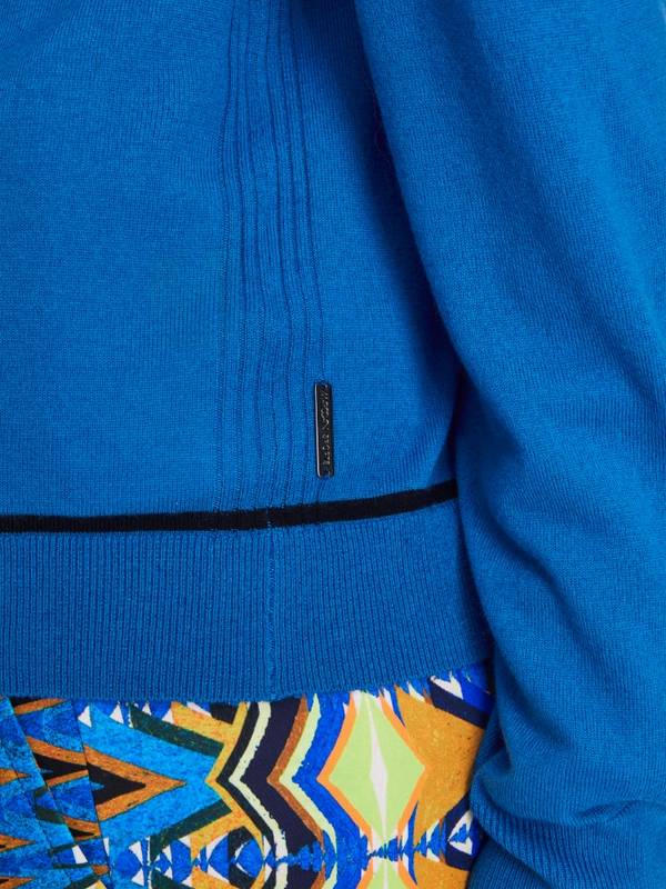 Marc Cain Sweater Mit V-Neck - "Rethink Together"