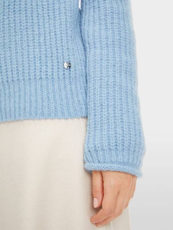 Marc Cain Sweater Mit Zopf - Knitted In Germany