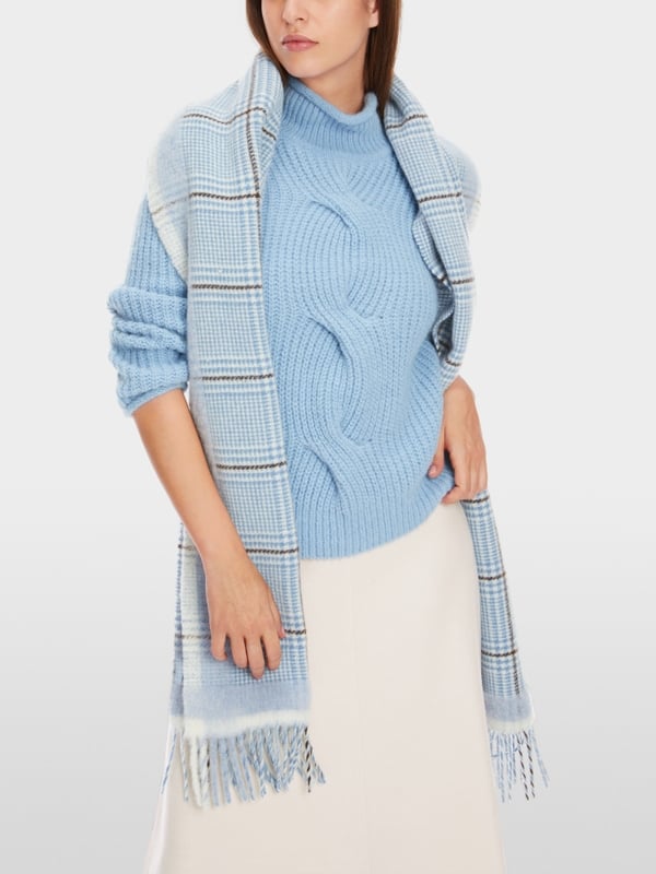 Marc Cain Sweater Mit Zopf - Knitted In Germany