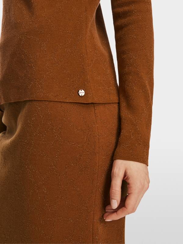 Marc Cain Sweater "Rethink Together" Mit Lurex