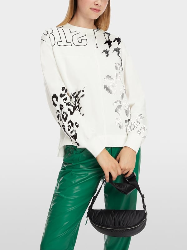 Marc Cain Sweatshirt Im Muster-Mix