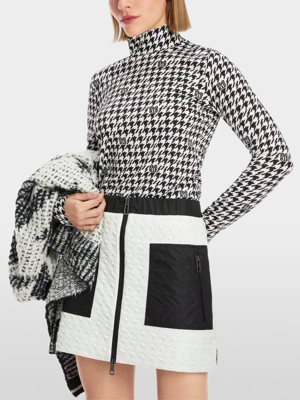 Marc Cain T-Shirt Im Chickcheck-Dessin