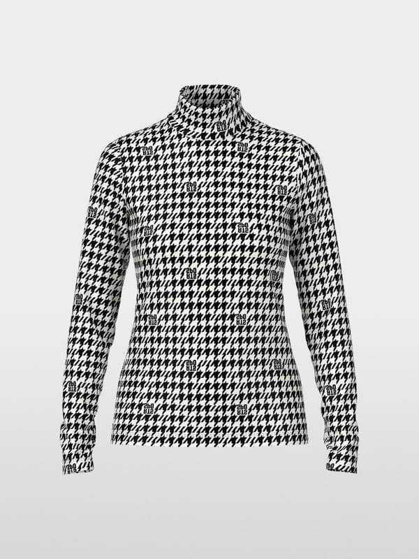 Marc Cain T-Shirt Im Chickcheck-Dessin