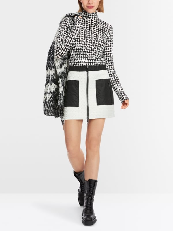 Marc Cain T-Shirt im Chickcheck-Dessin