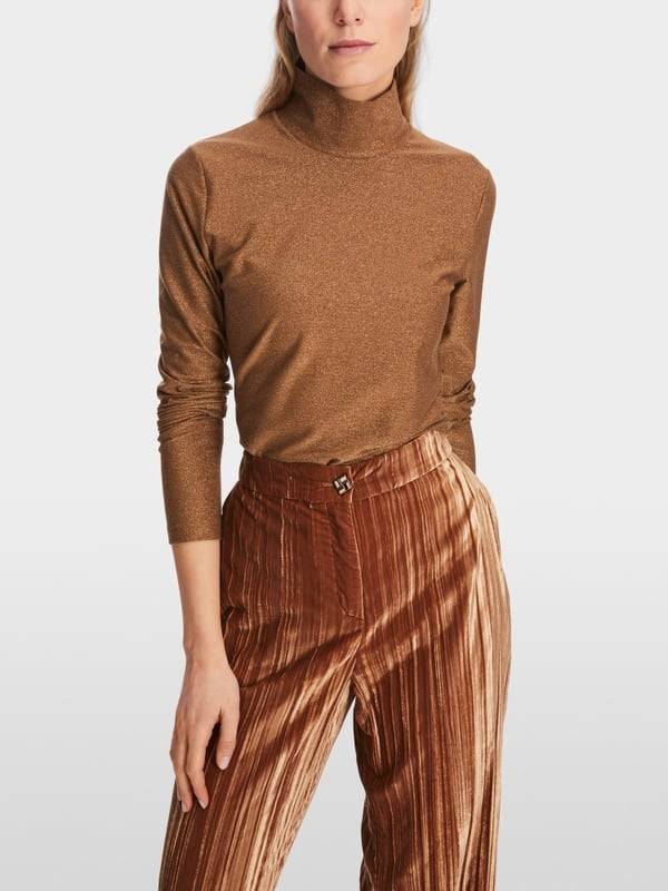 Marc Cain T-Shirt Im Femininen Glanz