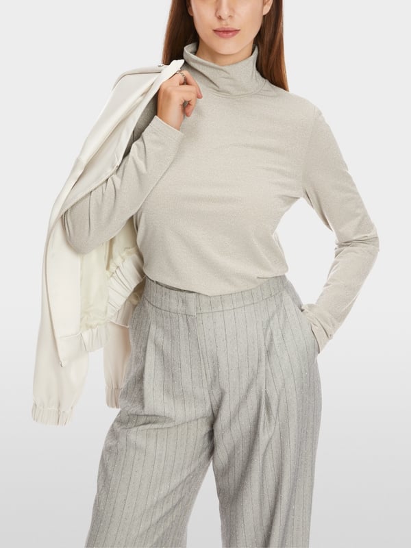 Marc Cain T-Shirt Im Femininen Glanz