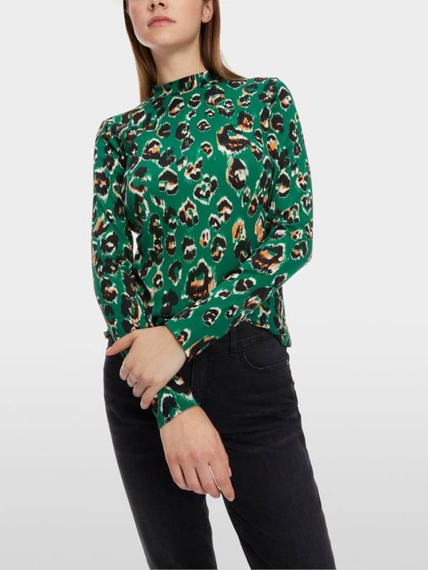 Marc Cain T-Shirt Im Greo-Dessin