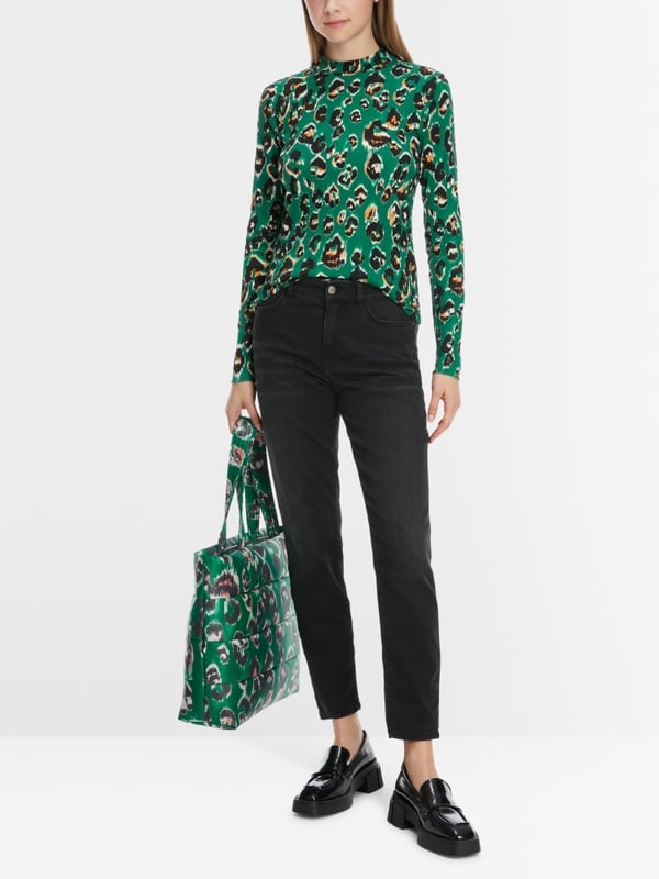 Marc Cain T-Shirt im Greo-Dessin