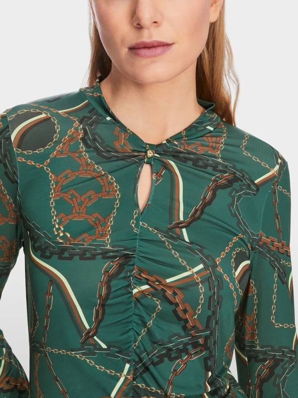 Marc Cain T-Shirt Im Ketten-Print