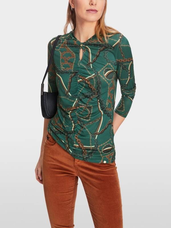 Marc Cain T-Shirt Im Ketten-Print