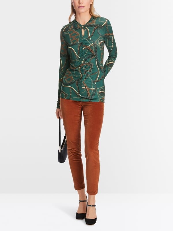 Marc Cain T-Shirt im Ketten-Print