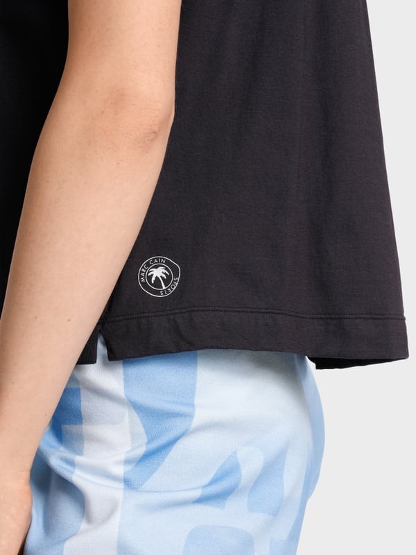 Marc Cain T-Shirt Im Materialmix