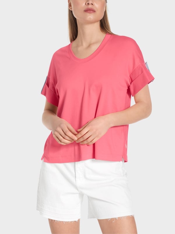 Marc Cain T-Shirt Im Materialmix