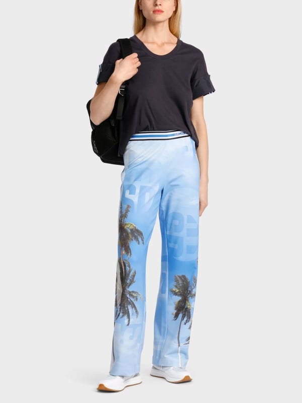 Marc Cain T-Shirt Im Materialmix