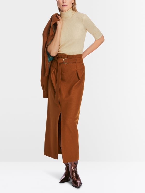 Marc Cain T-Shirt im Metallic-Look