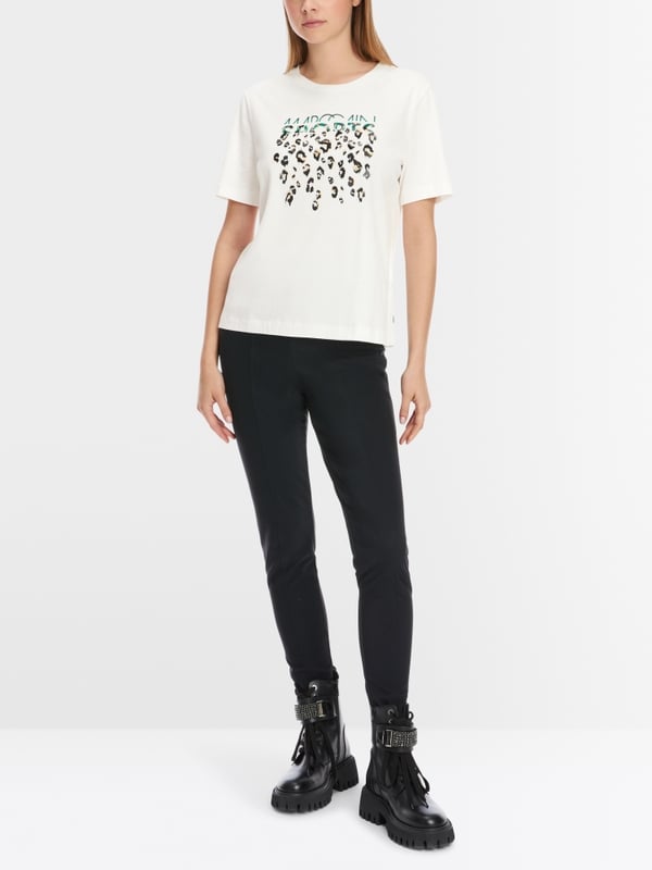 Marc Cain T-Shirt mit Greo-Print