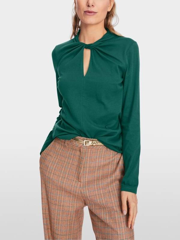 Marc Cain T-Shirt Mit Knoteneffekt