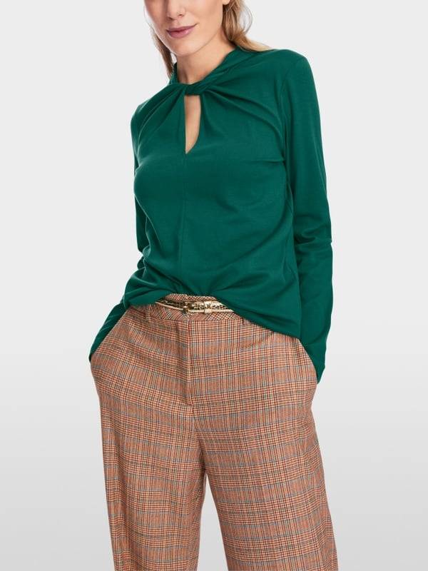 Marc Cain T-Shirt Mit Knoteneffekt