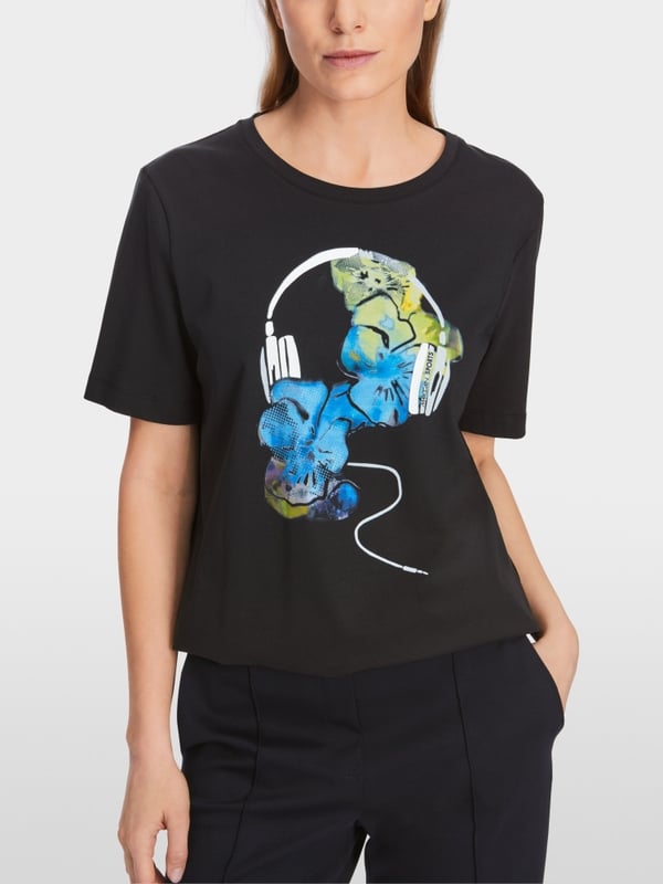 Marc Cain T-Shirt Mit Print "Rethink Together"