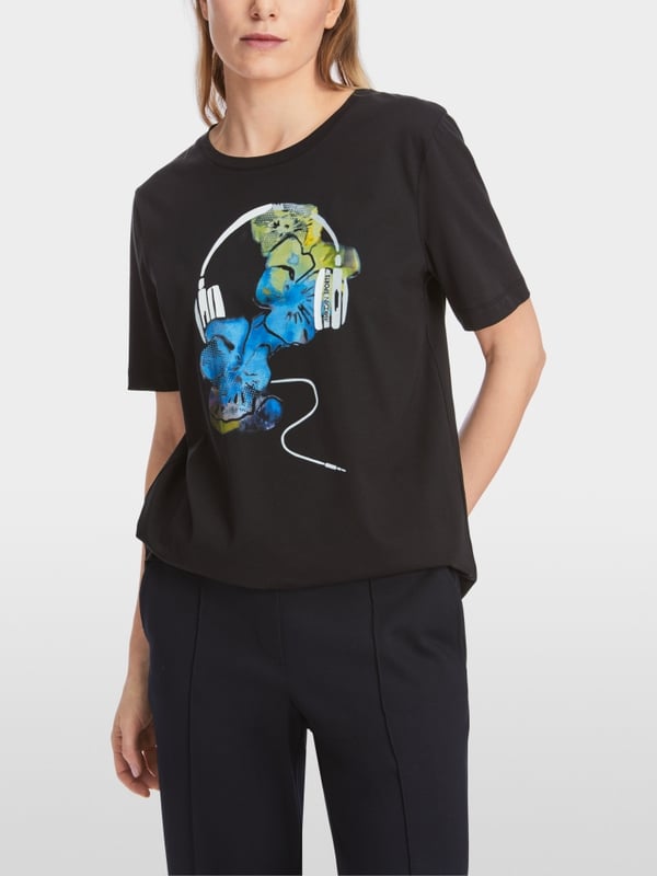 Marc Cain T-Shirt Mit Print "Rethink Together"