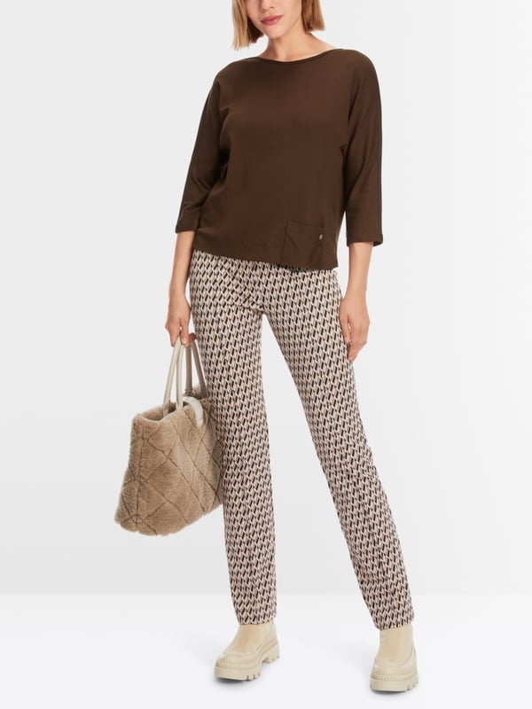 Marc Cain T-Shirt mit Tasche