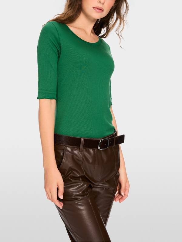 Marc Cain T-Shirt Mit Turn-up-Ärmeln